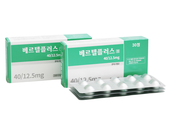 베르텔플러스정40/12.5mg